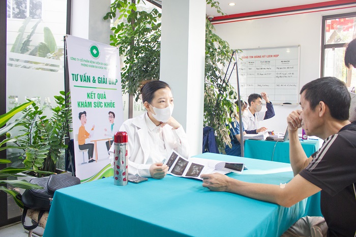 CADI-SUN tổ chức khám sức khỏe định kỳ cho người lao động